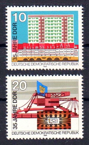 Ddr 2888 2889 postfrisch - 2888-2889,
