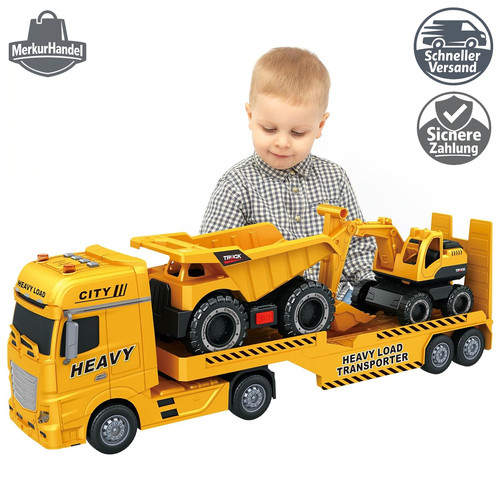 Bauwagen spielzeug 25 6 - spielzeug, 3-in-1
