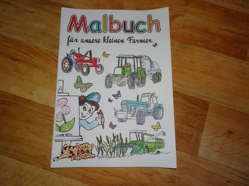 Großes malbuch ddr traktor - großes,