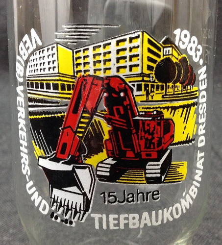 Ddr bierglas raupenbagger veb - raupenbagger,