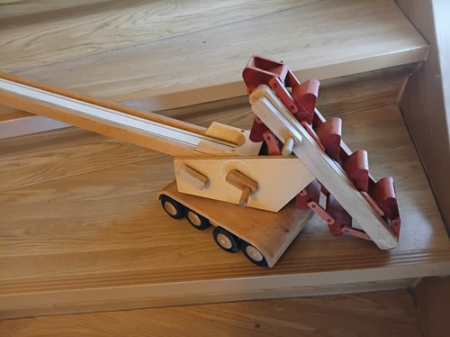 Vintage eimerkettenbagger - vintage,