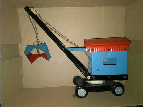 Blechspielzeug baumaschinen - blechspielzeug,
