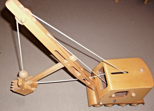 Holzspielzeug bagger friedrich - bagger,